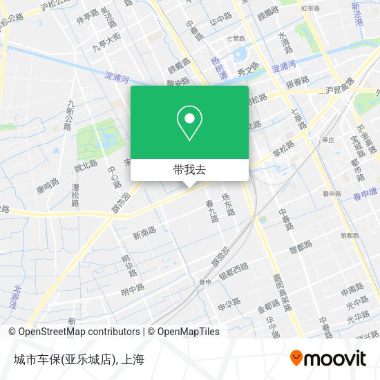 城市车保(亚乐城店)地图