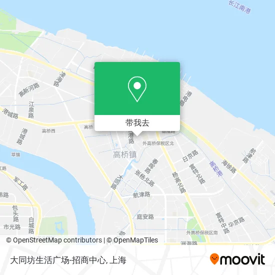 大同坊生活广场-招商中心地图