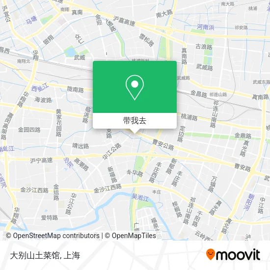 大别山土菜馆地图