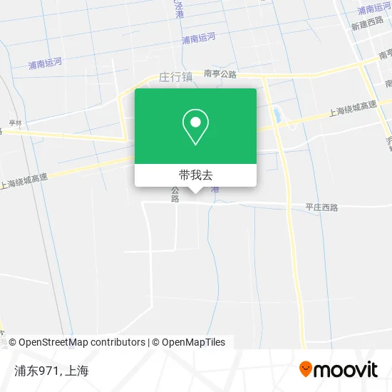 浦东971地图