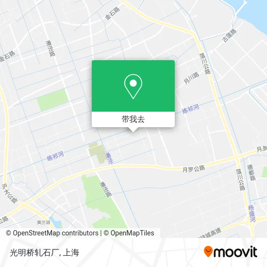 光明桥轧石厂地图