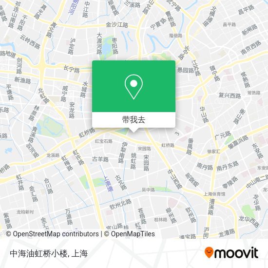 中海油虹桥小楼地图