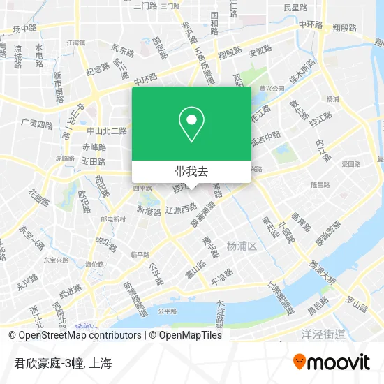 君欣豪庭-3幢地图