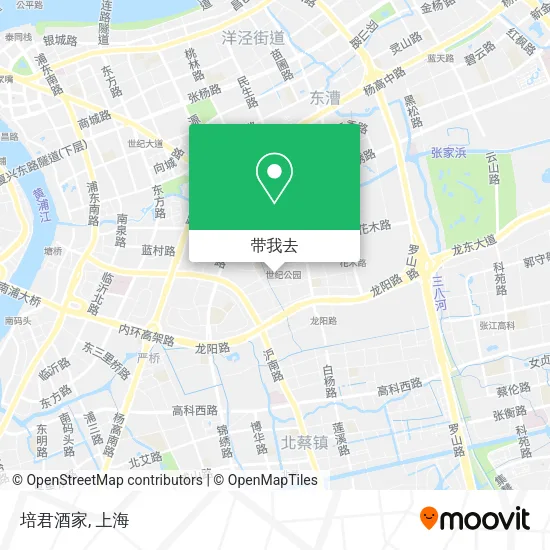 培君酒家地图