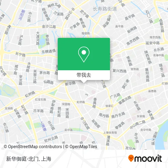 新华御庭-北门地图