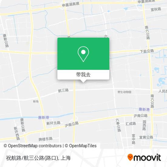 祝航路/航三公路(路口)地图