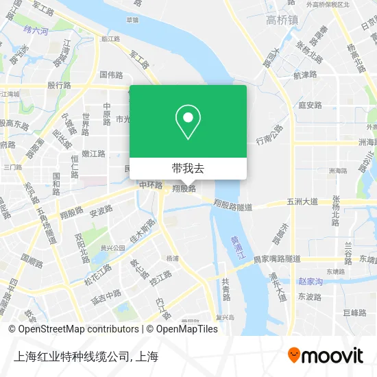 上海红业特种线缆公司地图