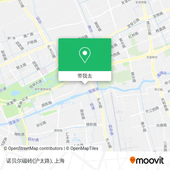 诺贝尔磁砖(沪太路)地图