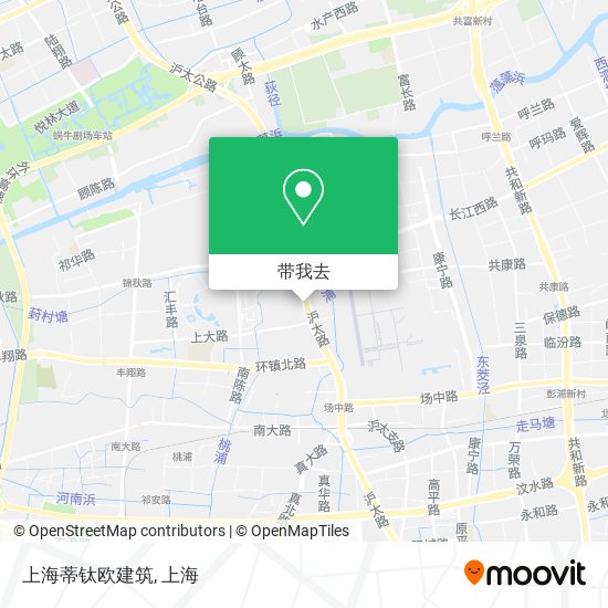 上海蒂钛欧建筑地图