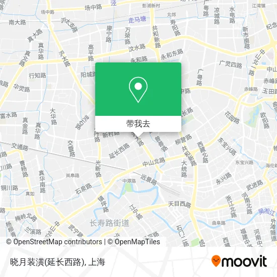 晓月装潢(延长西路)地图