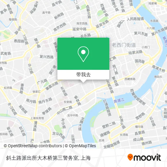 斜土路派出所大木桥第三警务室地图