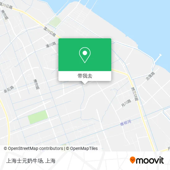 上海士元奶牛场地图