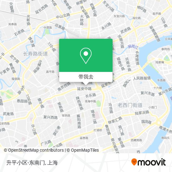 升平小区-东南门地图