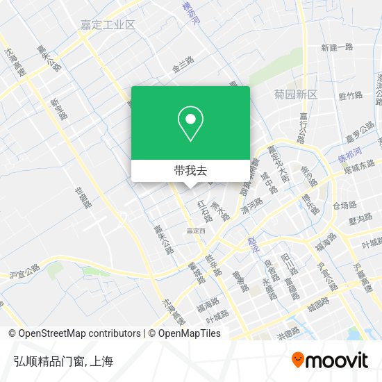 弘顺精品门窗地图