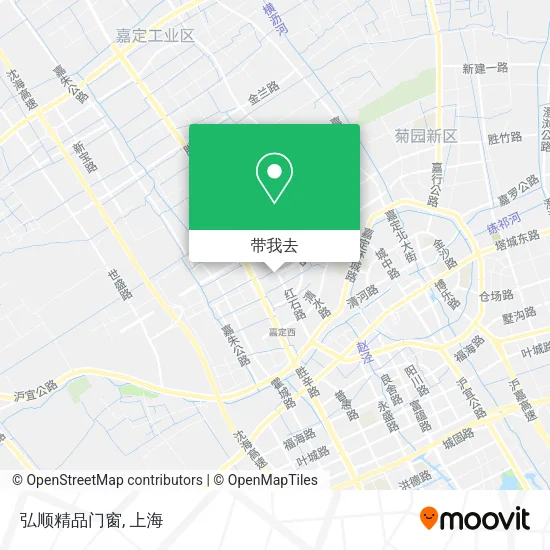 弘顺精品门窗地图