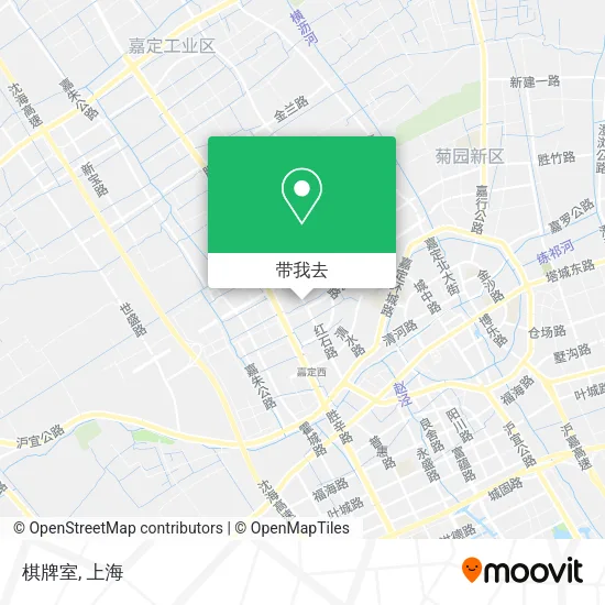 棋牌室地图