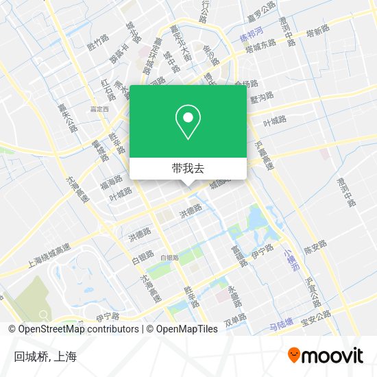 回城桥地图