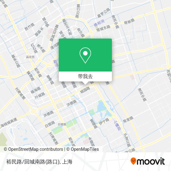 裕民路/回城南路(路口)地图