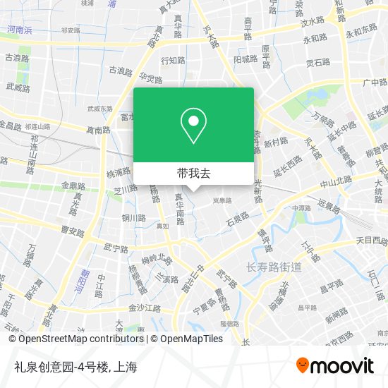礼泉创意园-4号楼地图