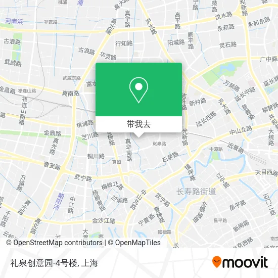 礼泉创意园-4号楼地图