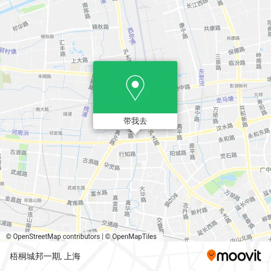 梧桐城邦一期地图