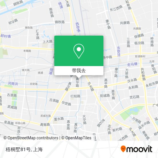 梧桐墅81号地图