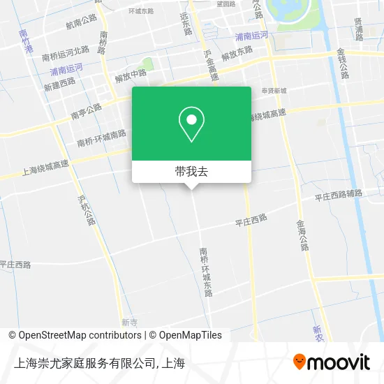 上海崇尤家庭服务有限公司地图