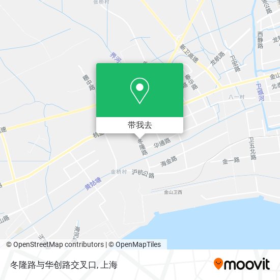 冬隆路与华创路交叉口地图