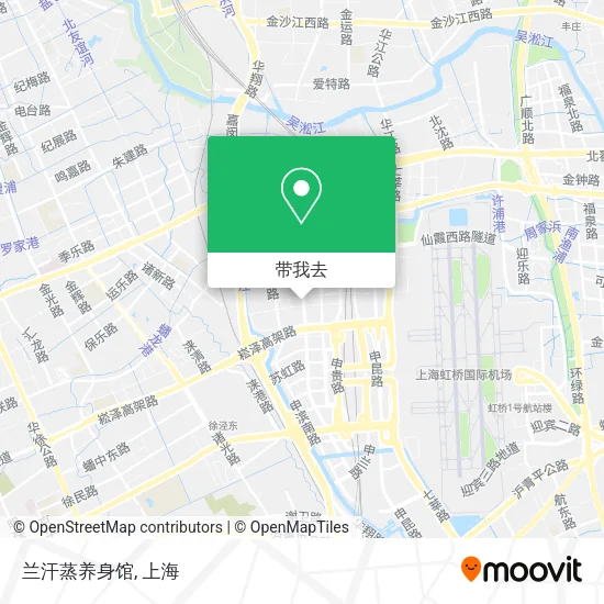 兰汗蒸养身馆地图