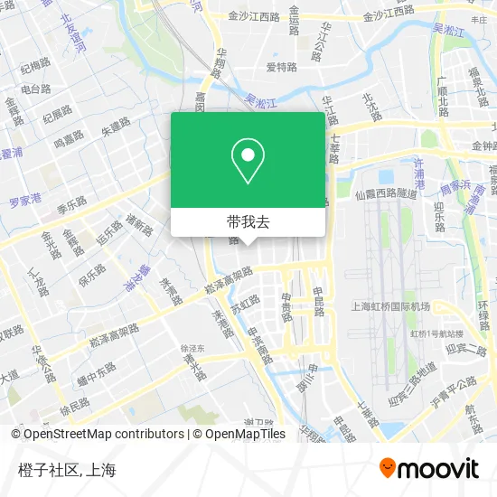 橙子社区地图