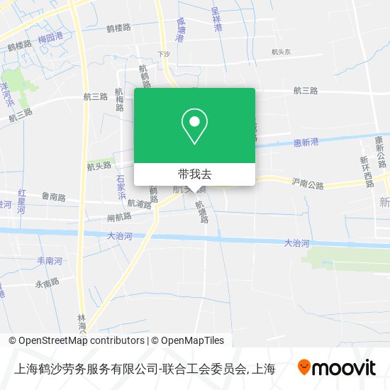 上海鹤沙劳务服务有限公司-联合工会委员会地图
