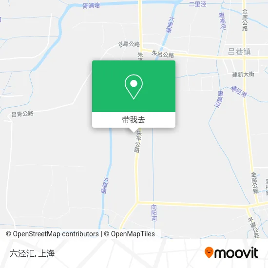 六泾汇地图