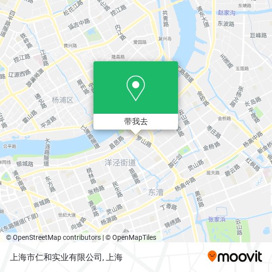 上海市仁和实业有限公司地图