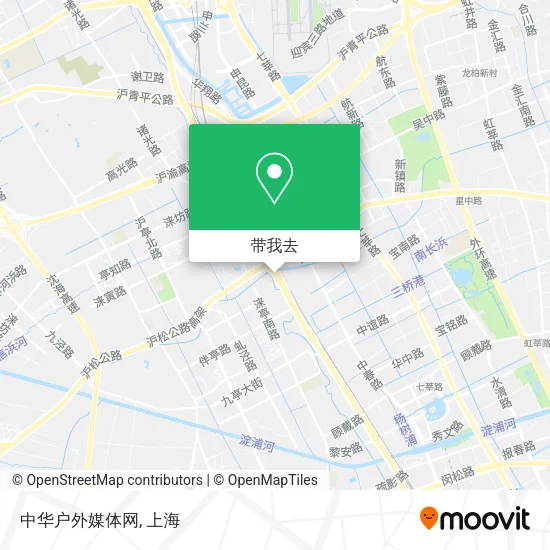 中华户外媒体网地图