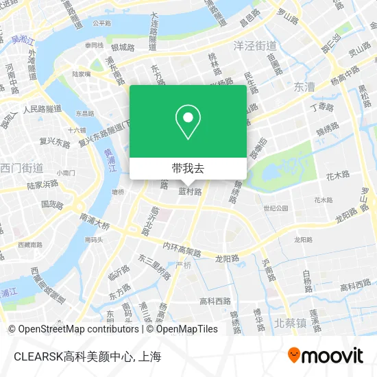 CLEARSK高科美颜中心地图