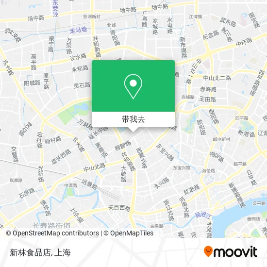 新林食品店地图