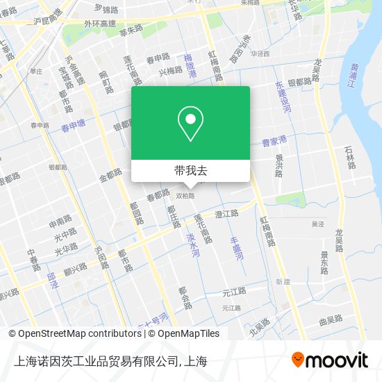 上海诺因茨工业品贸易有限公司地图