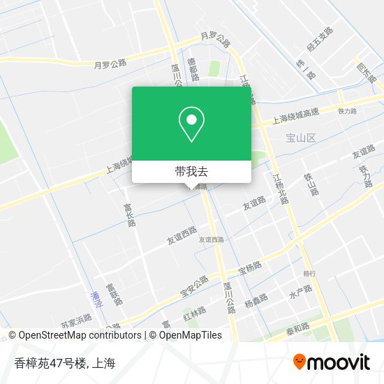 香樟苑47号楼地图