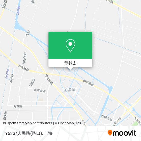 Y633/人民路(路口)地图