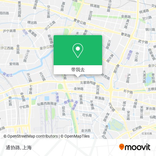 通协路地图