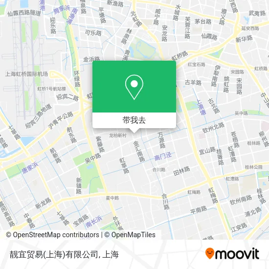 靓宜贸易(上海)有限公司地图
