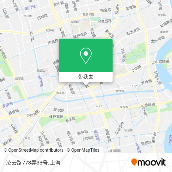 凌云路778弄33号地图