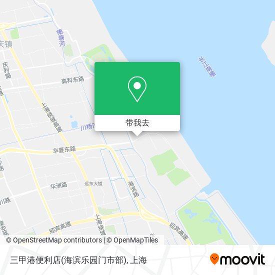 三甲港便利店(海滨乐园门市部)地图