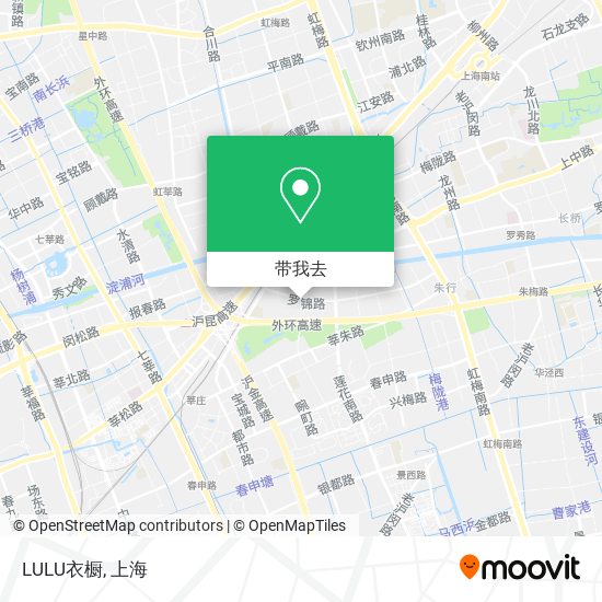 LULU衣橱地图