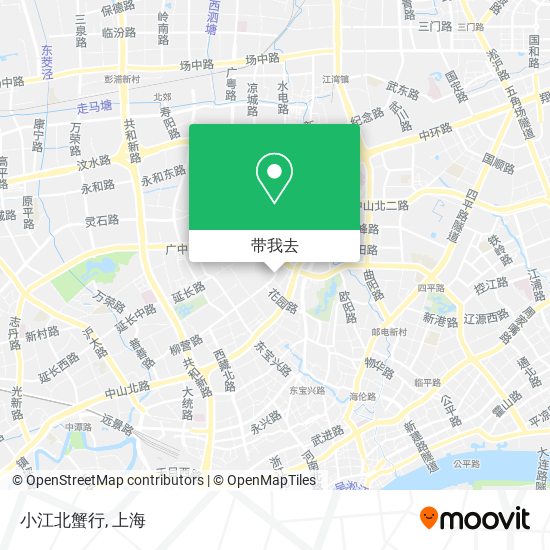 小江北蟹行地图