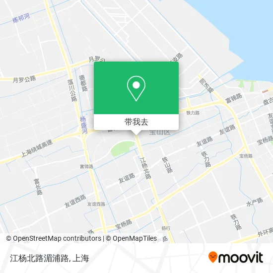 江杨北路湄浦路地图