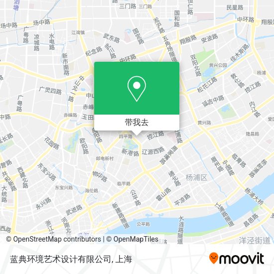 蓝典环境艺术设计有限公司地图