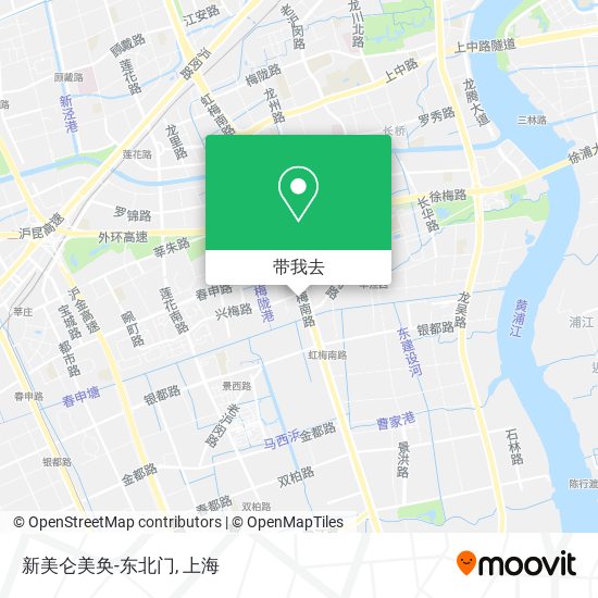 新美仑美奂-东北门地图