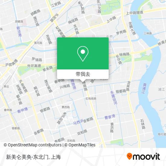 新美仑美奂-东北门地图