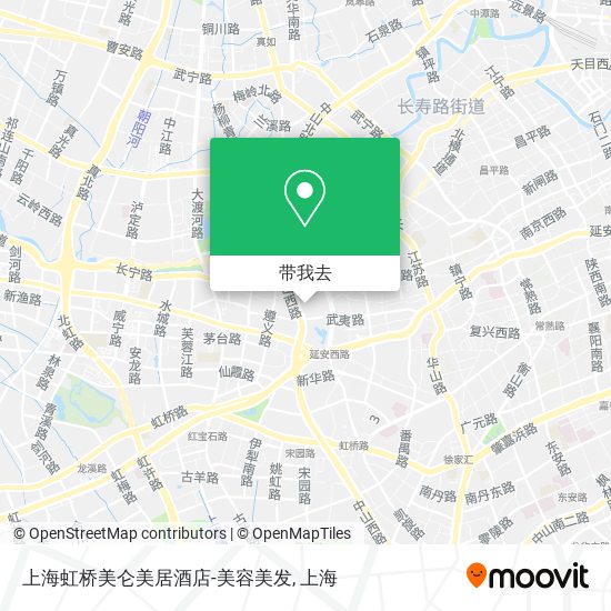 上海虹桥美仑美居酒店-美容美发地图